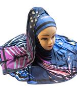 Justkartit Women'S Outdoor Wear Jersey Stretchable Material Printed Hijab Scarf Dupatta
