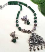 Green Agate Necklaces