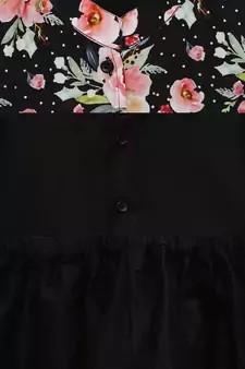 Black plain polyester boys-kurta-pyjama