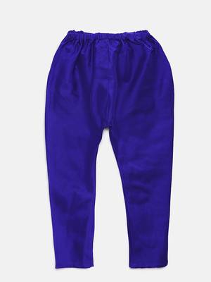 Blue plain polyester boys-kurta-pyjama 3