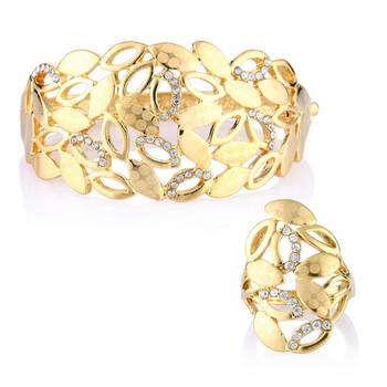 Gold diamond jewellery-combo 1