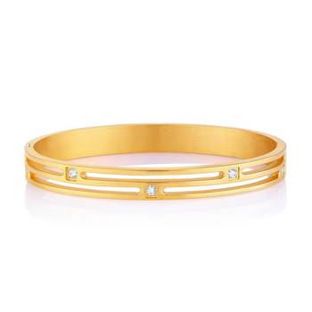 Gold diamond bracelets 1
