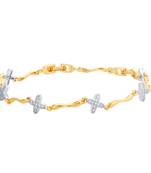 Gold diamond bracelets