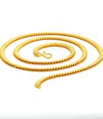 Gold pearl collar-necklace