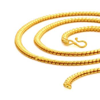 Gold pearl collar-necklace 2