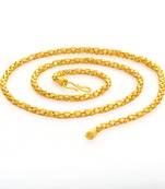 Gold pearl collar-necklace