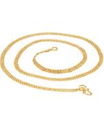 Gold pearl collar-necklace