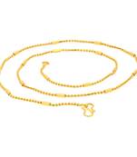 Gold pearl collar-necklace