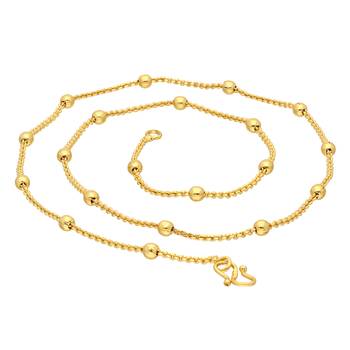 Gold pearl collar-necklace 1