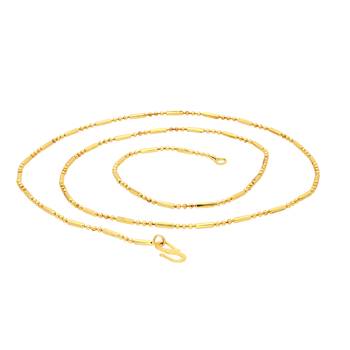 Gold pearl collar-necklace 1