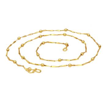 Gold pearl collar-necklace 1