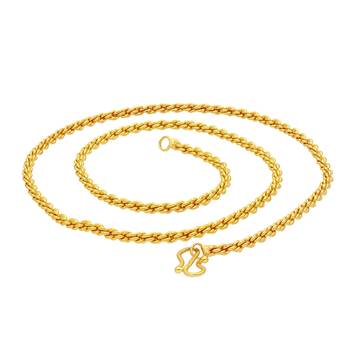 Gold pearl collar-necklace 1