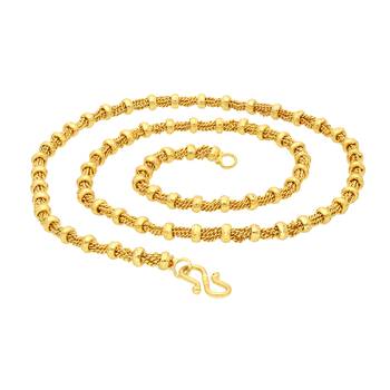 Gold pearl collar-necklace 1