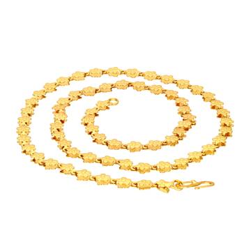 Gold pearl collar-necklace 1