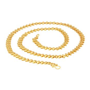 Gold pearl collar-necklace 1