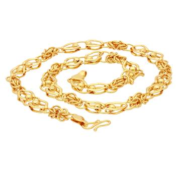 Gold pearl collar-necklace 1
