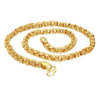 Gold pearl collar-necklace 1