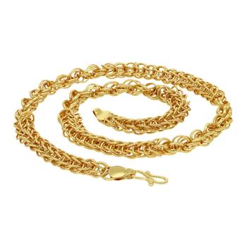 Gold pearl collar-necklace 1