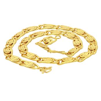 Gold pearl collar-necklace 1