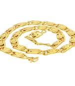 Gold pearl collar-necklace