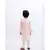 Peach Linen Ajkan with Pant