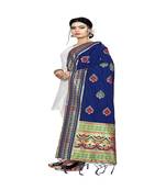 Nevy Blue Color jacquard Banarasi silk Dupatta