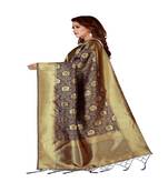 Blue Color jacquard Banarasi silk Dupatta