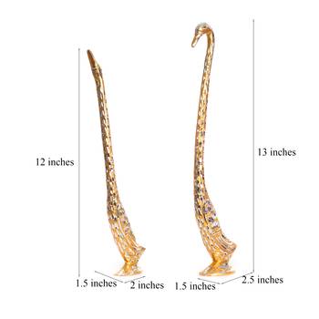 Cute Love Birds with 13 Inch Height Decorative Figurine 2