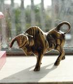 Brass Kamdhenu Cow Sculpture