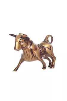 Brass Kamdhenu Cow Sculpture