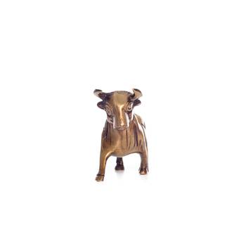 Brass Kamdhenu Cow Sculpture 5