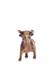 Brass Kamdhenu Cow Sculpture