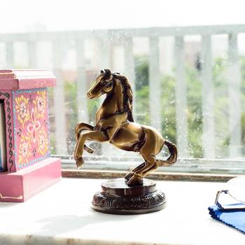 Brass Horse Tableware Antique Showpiece 1