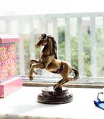 Brass Horse Tableware Antique Showpiece