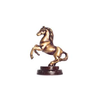 Brass Horse Tableware Antique Showpiece 2