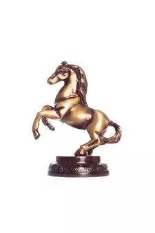 Brass Horse Tableware Antique Showpiece