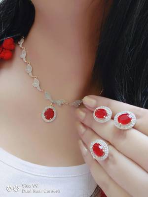Red Diamond Jewellery Combo 1