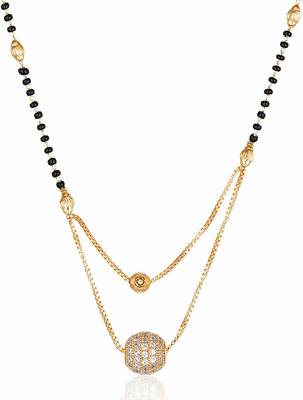 Multicolor Diamond Mangalsutra 2