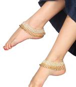 White Diamond Anklets
