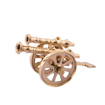 Brass Decorative Canon Showpiece 1
