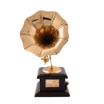 Brass Antique Music Decorative Canon Showpiece 4