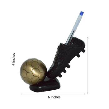 Decorative Soccer Ball and Shoe Brass Tableware 3