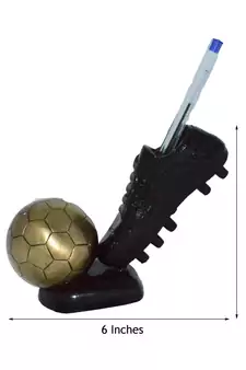 Decorative Soccer Ball and Shoe Brass Tableware