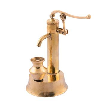 Brass Antique Hand Pump Showpiece 1