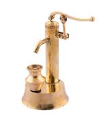 Brass Antique Hand Pump Showpiece