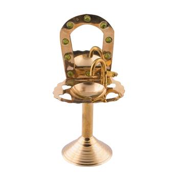 Brass Antique Wash Basin Showpiece 1