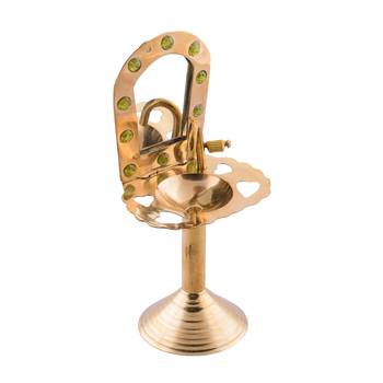 Brass Antique Wash Basin Showpiece 5