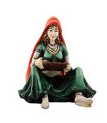 Polyresin Rajasthani Lady Showpiece