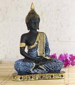 e craft india buddha showpiece blue 24cm