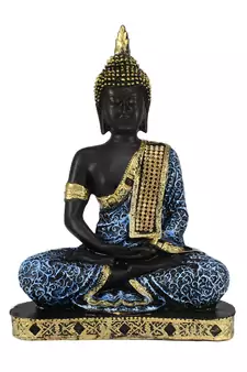 e craft india buddha showpiece blue 24cm